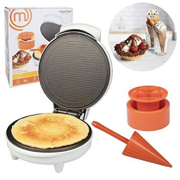 Masterchef Other - MasterChef Waffle Cone and Bowl Maker- Includes Shaper Roller and Bowl P…